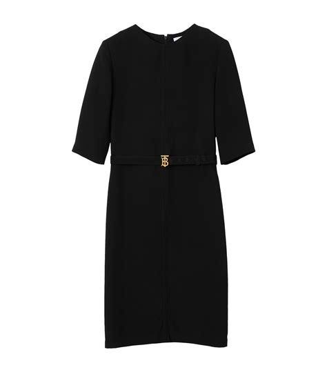 burberry black dress with gold buttons|Burberry Limited.